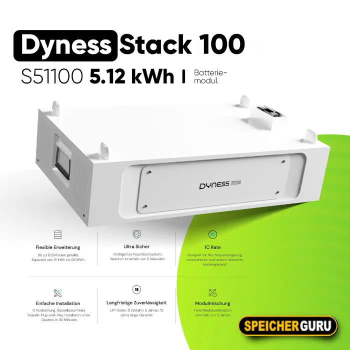 Dyness Stack100 – 71,68 kWh Hochvoltspeicher – Bild 3
