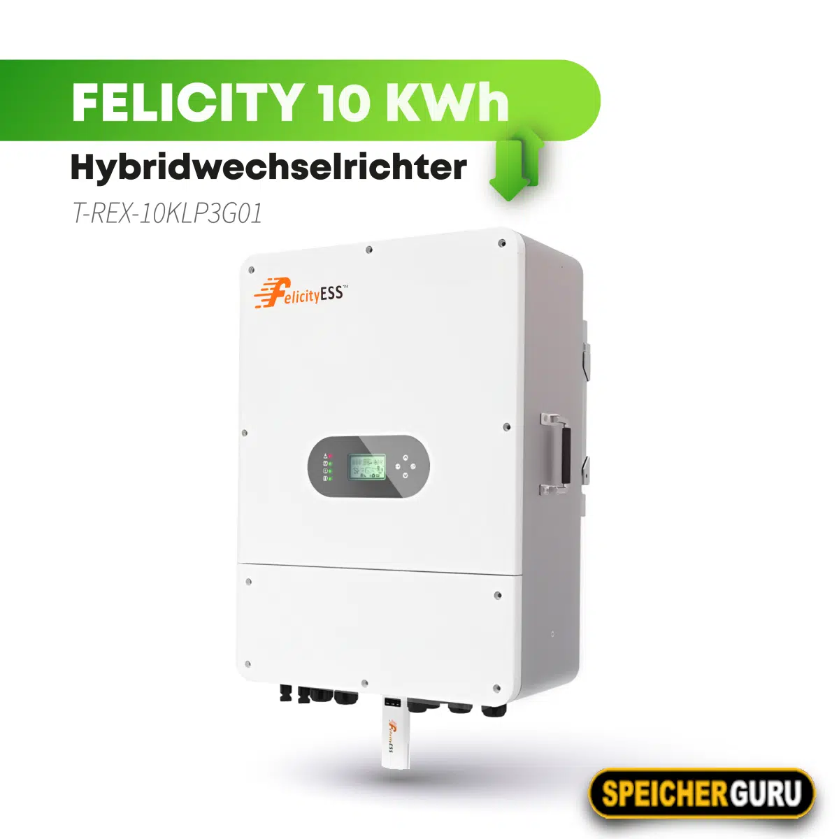 PV-Komplettset 10 kWp mit Felicity 10kW T-REX-10KLP3G01 und JA Solar oder Aiko Neostar Modulen – Optional mit Speicher – Bild 4