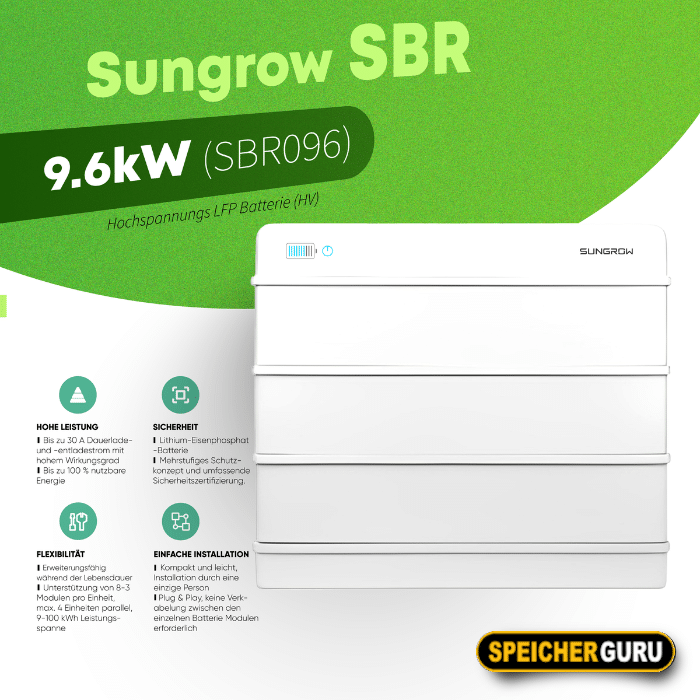 PV-Komplettset 11,28 kWp mit Sungrow SH10.0RT und Aiko Neostar 470W Modulen – Mit 9,6 kWh Sungrow SBR Speicher – Bild 5