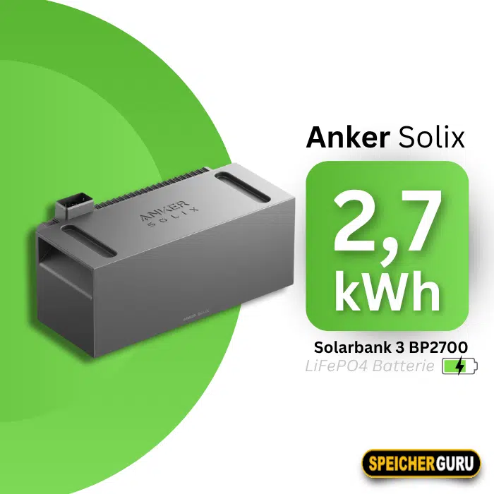 Anker Solix BP2700 Erweiterungsakku