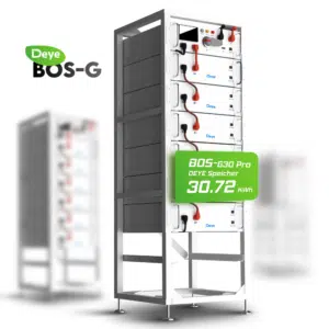 Deye BOS-G 30 PRO Hochvoltspeicherset 30,72 kWh