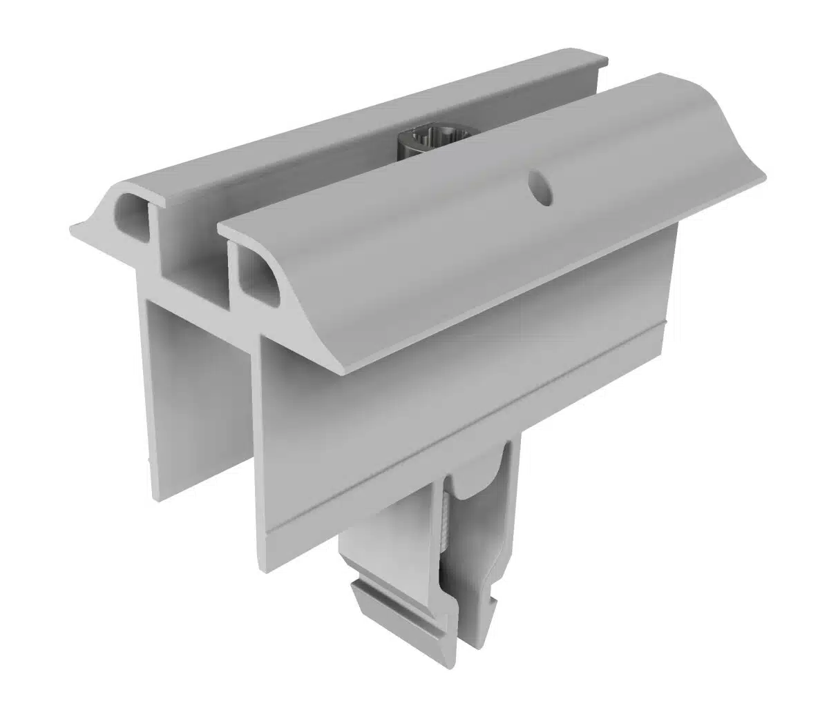 Schletter (SL-Rack) Schrägdach Pfannendach für 2 Module 30 mm Befestigungsset SCHWARZ – Bild 5