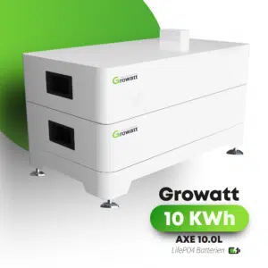 Growatt AXE 10.0L - Inkl. Zubehör und Verkabelung