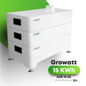 Growatt AXE 15.0L - Inkl. Zubehör und Verkabelung