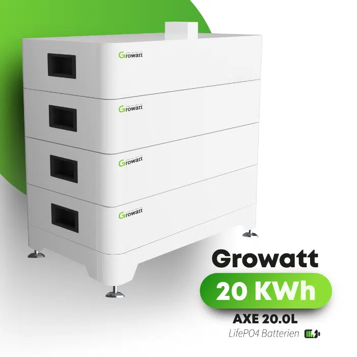 Growatt AXE 20.0L - Inkl. Zubehör und Verkabelung