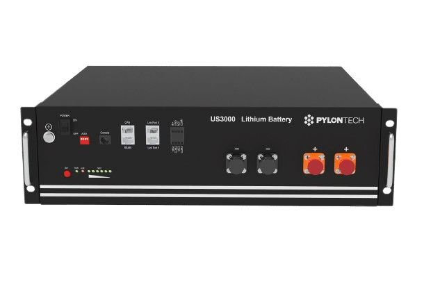Pylontech US3000C LiFePO4 Batterispeicher 3,5kWh 48V