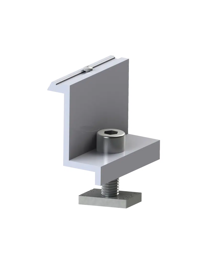 Trapezblechdach + Wand Halterung Montageset für 2 Solarmodule 30 mm – Bild 8