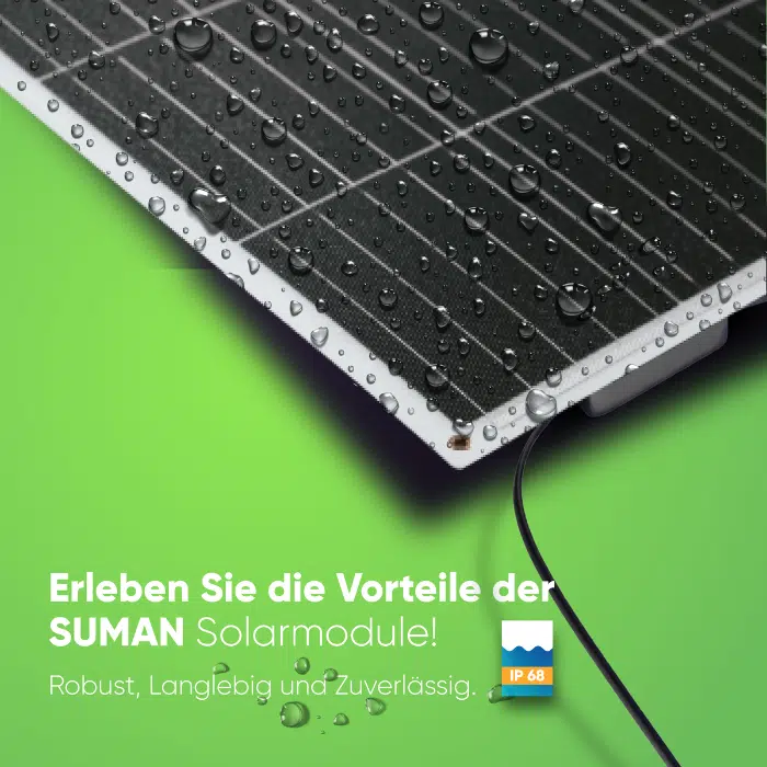 310W Balkonkraftwerk Set - Flexible SUNMAN Module (310Wp) - Hoymiles HMS-500 – Bild 5