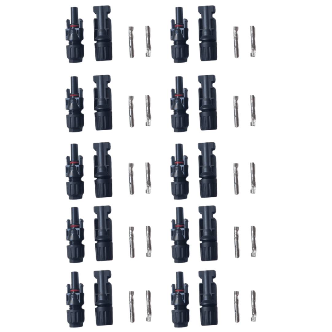 10 Paar MC4 Stecker & Buchse Male + Female