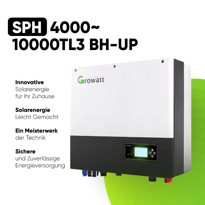 Growatt - SPH10000TL3-BH-UP - Hybridwechselrichter – Bild 3