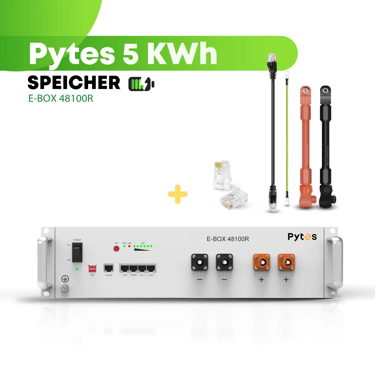 Pytes E-BOX-48100R-C 5,12 kWh Speicher LiFePo4 100Ah