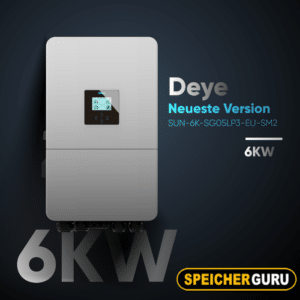 Deye SUN-6K-SG04LP3-EU Hybridwechselrichter 3-Phasig