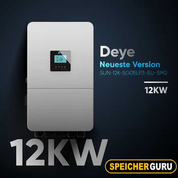 Deye/Pytes Komplettset 12 kW Hybridwechselrichter & 10 kWh Batteriespeicher (SUN-12K-SG04LP3-EU & E-BOX-48100R 5,12 kWh) – Bild 2