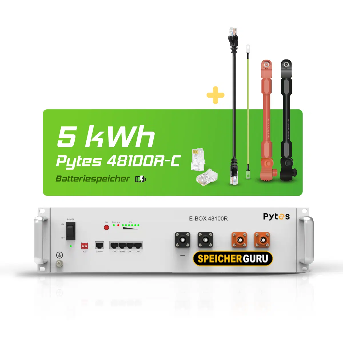 Deye/Pytes Komplettset 12 kW Hybridwechselrichter & 10 kWh Batteriespeicher (SUN-12K-SG04LP3-EU & E-BOX-48100R 5,12 kWh) – Bild 4