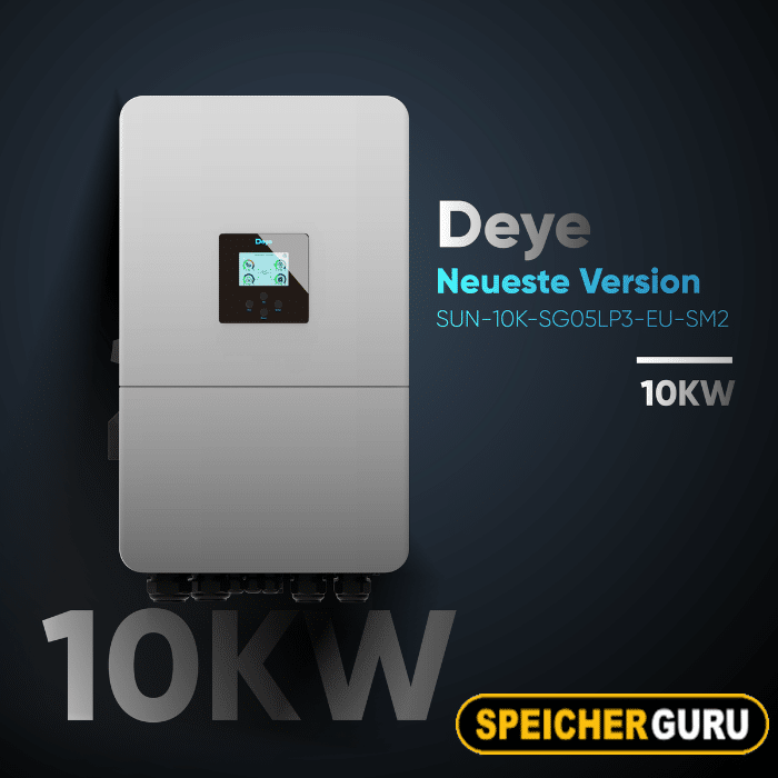 Deye/Pytes Komplettset 10 kW Hybridwechselrichter & 10 kWh Batteriespeicher (SUN-10K-SG05LP3-EU-SM2 & E-BOX-48100R 5,12 kWh) – Bild 2