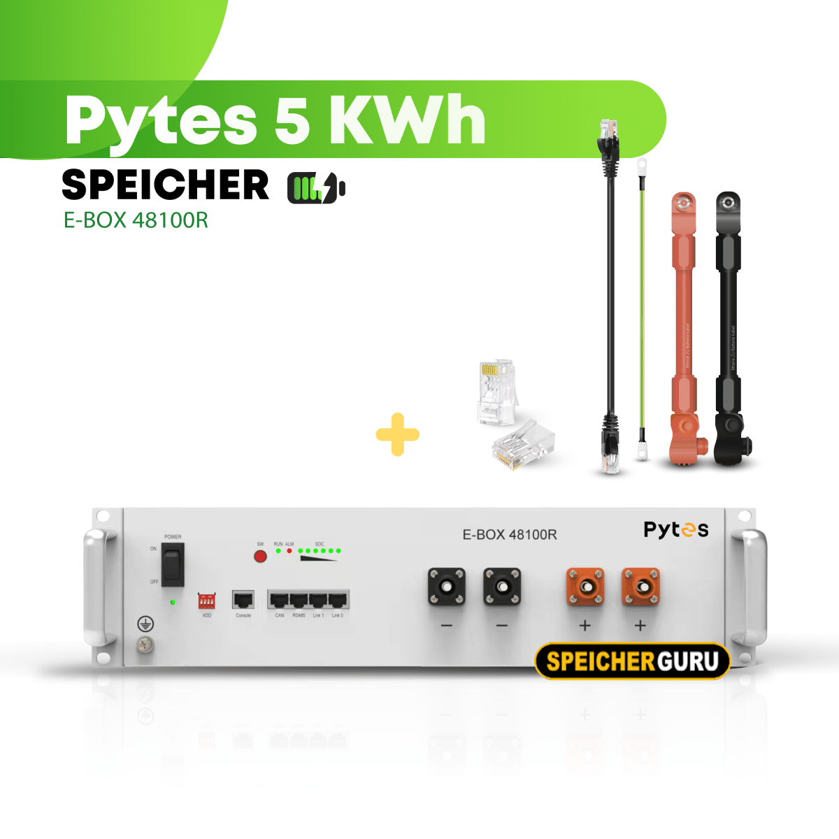 Deye/Pytes Komplettset 10 kW Hybridwechselrichter & 10 kWh Batteriespeicher (SUN-10K-SG05LP3-EU-SM2 & E-BOX-48100R 5,12 kWh) – Bild 3
