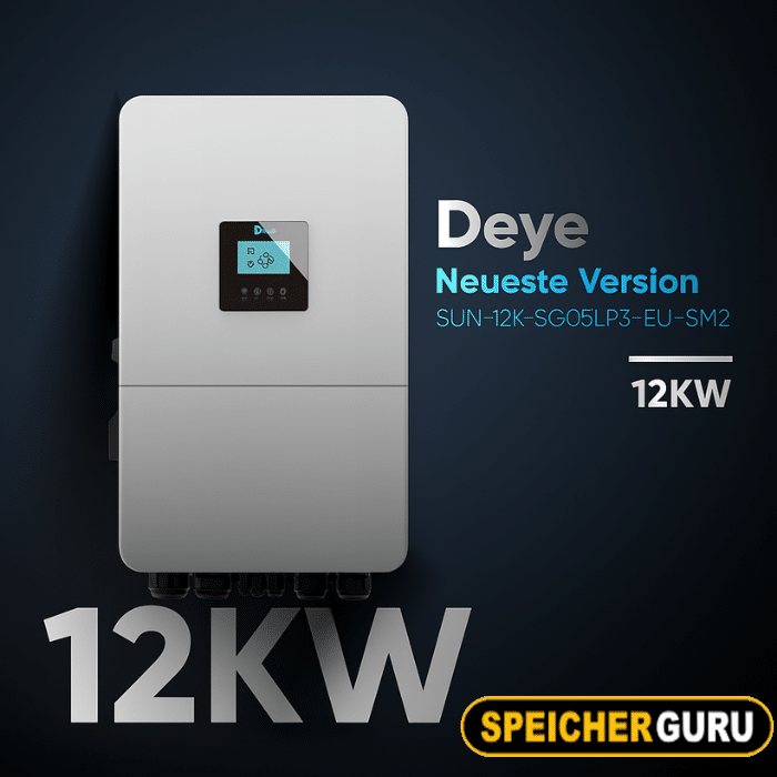 Deye/Pytes Komplettset 12 kW Hybridwechselrichter & 5 kWh Batteriespeicher (SUN-12K-SG04LP3-EU & E-BOX-48100R 5,12 kWh) – Bild 2