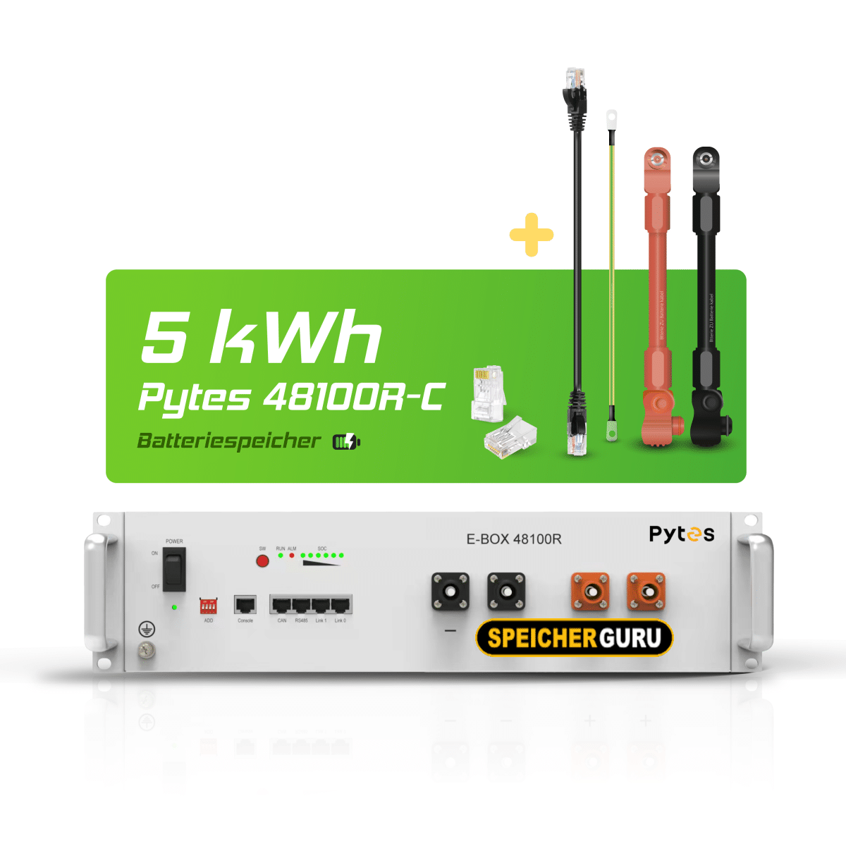 Deye/Pytes Komplettset 12 kW Hybridwechselrichter & 5 kWh Batteriespeicher (SUN-12K-SG04LP3-EU & E-BOX-48100R 5,12 kWh) – Bild 4