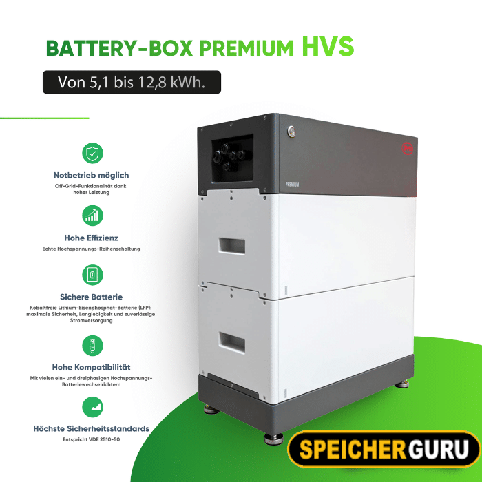 BYD Battery Box Premium HVS 10.2 Batteriespeicher Hochvolt – Bild 2