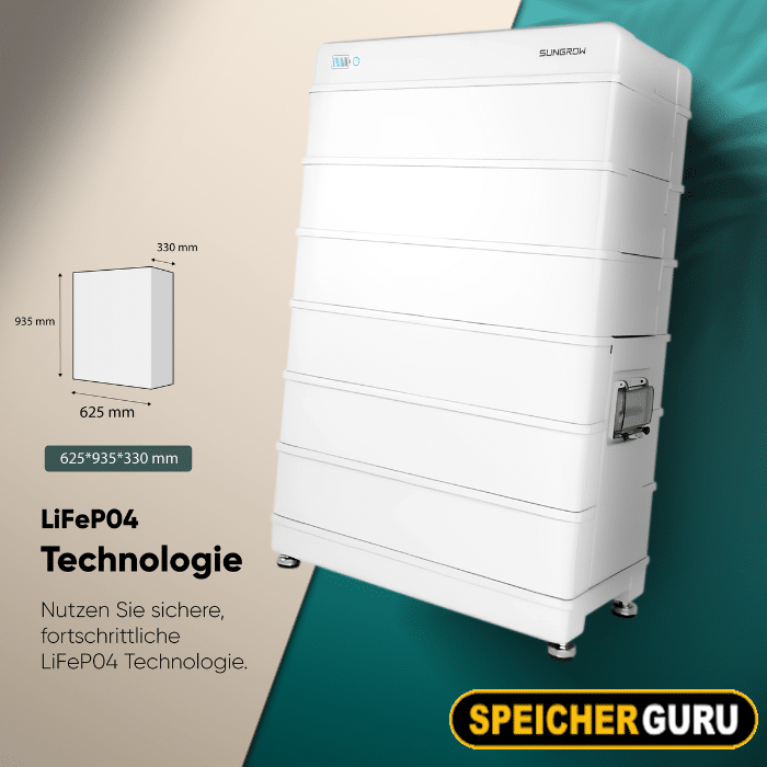 Sungrow SBR Hochspannungs LFP Batterie 19,2kW (SBR192) – Bild 8