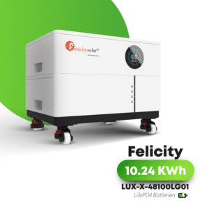 Felicity Stapelspeicher | 10,24 kWh | Erweiterbar | LUX-X-48100LG01 | LiFePO4 |