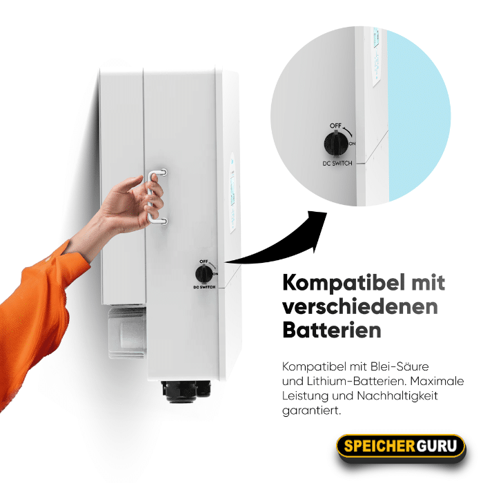 Deye Hybrid-Wechselrichter SUN-15K-SG01HP3-EU-AM2 15kW - High Voltage – Bild 5