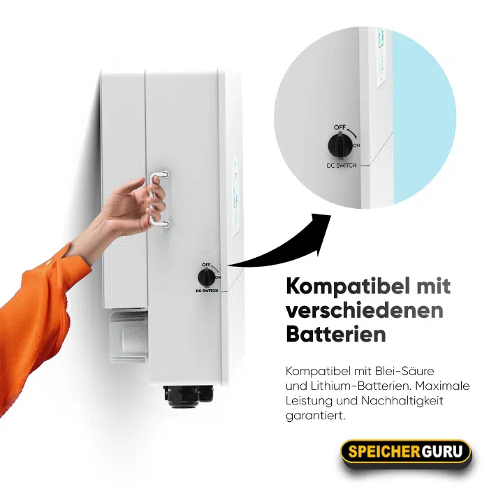 Deye Hybrid-Wechselrichter SUN-15K-SG01HP3-EU-AM2 15kW - High Voltage – Bild 5