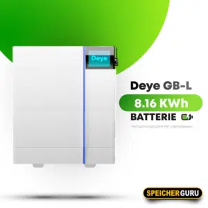 Deye GB-L-8.16kWh Hochvoltspeicher Set
