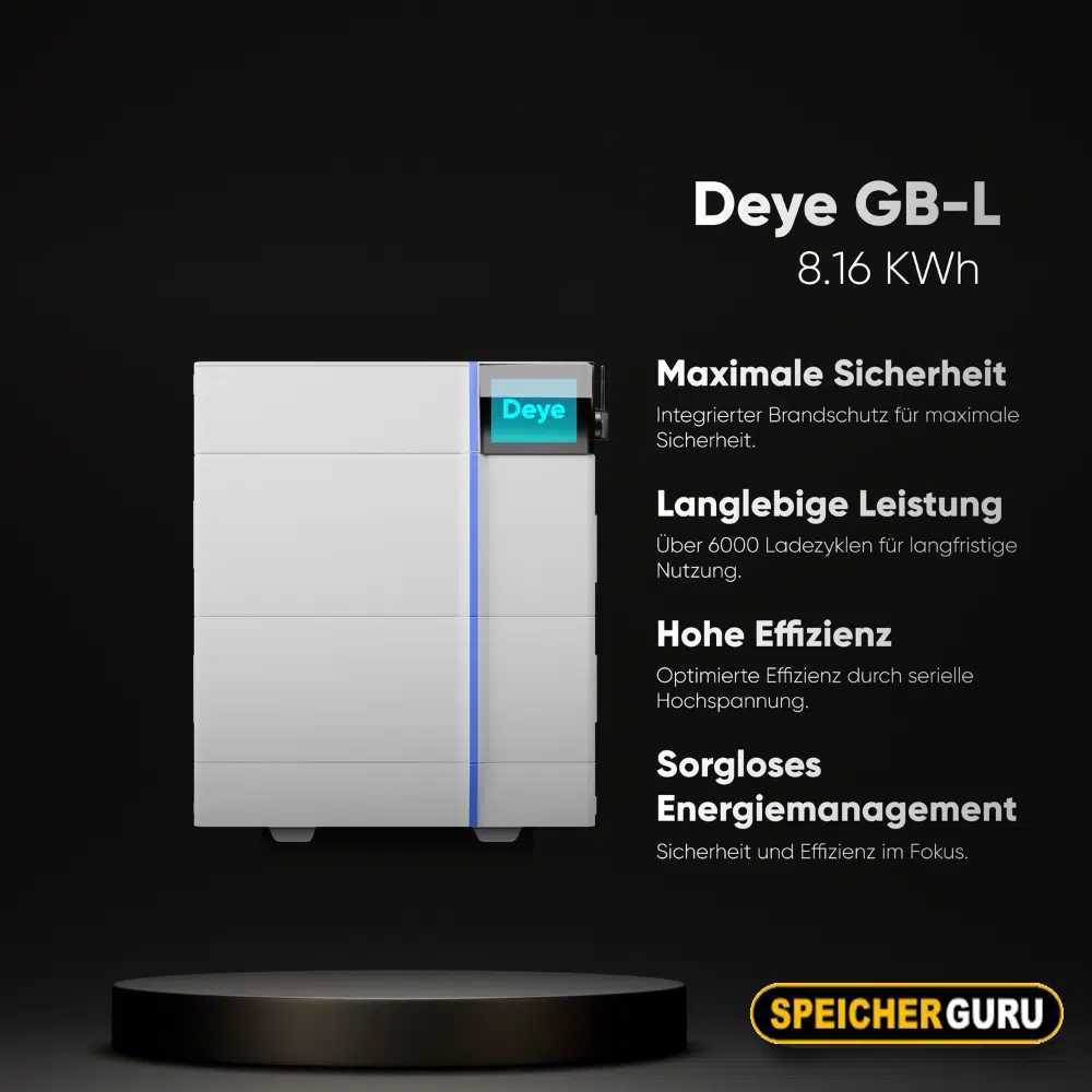 Deye GB-L-8.16kWh Hochvoltspeicher Set – Bild 6