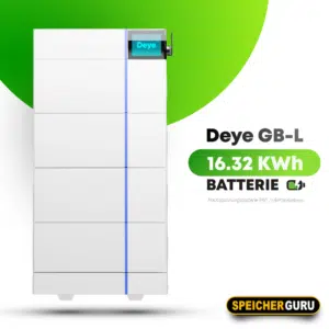 Deye GB-L-16.32 kWh Hochvoltspeicher Set