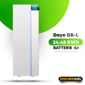 Deye GB-L-24.48 kWh Hochvoltspeicher Set