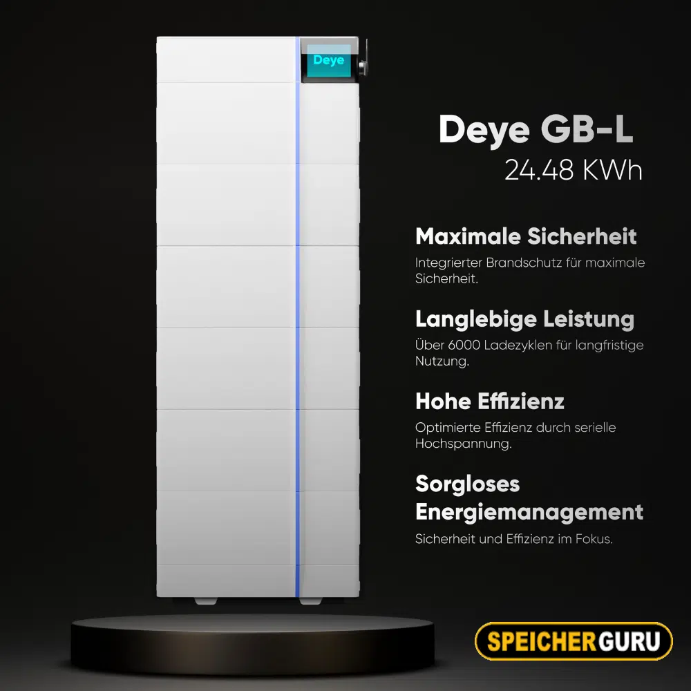 Deye GB-L-24.48 kWh Hochvoltspeicher Set – Bild 5