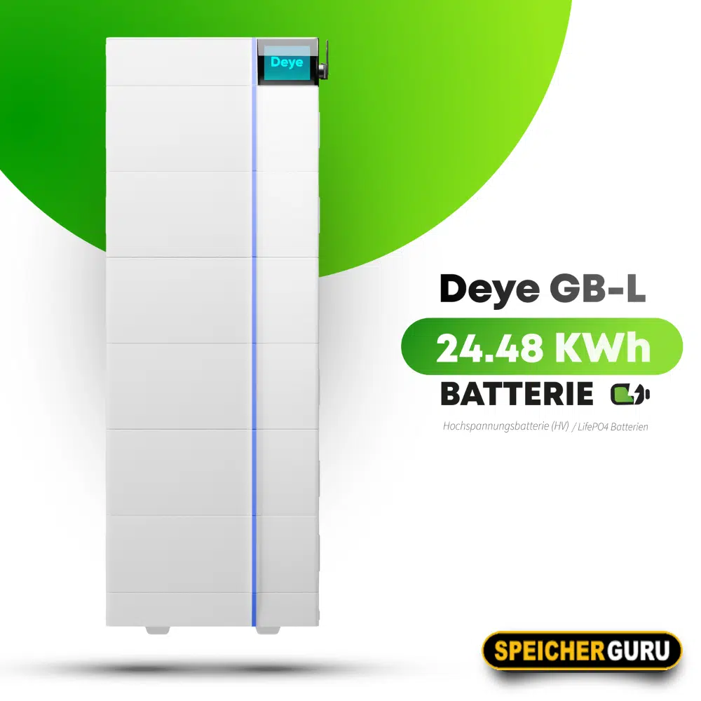 Deye GB-L-24.48 kWh Hochvoltspeicher Set