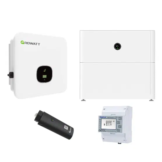 Growatt Komplettset MOD 9KTL3-XH BP 9kw Hybridwechselrichter 3-phasig (2.0 Version) & APX 5.0P Solarspeicher 5kWh