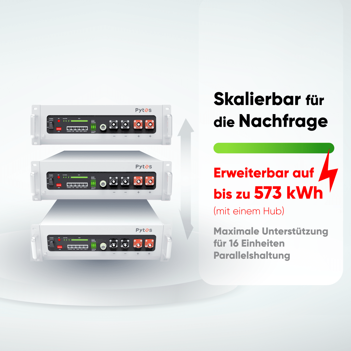 Pytes V5a 5,12kWh Speicher LiFePO4 51,2V 100Ah – Bild 5