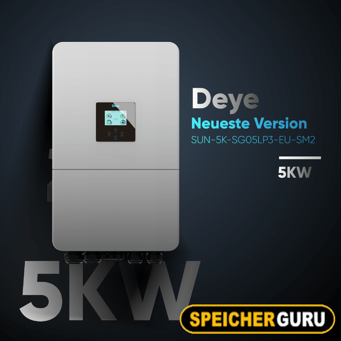 Deye SUN-5K-SG04LP3-EU Hybridwechselrichter 3-Phasig