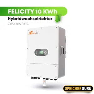 Felicity 10kW T-REX-10KLP3G01 Hybridwechselrichter 3-Phase 10 Jahre Herstellergarantie