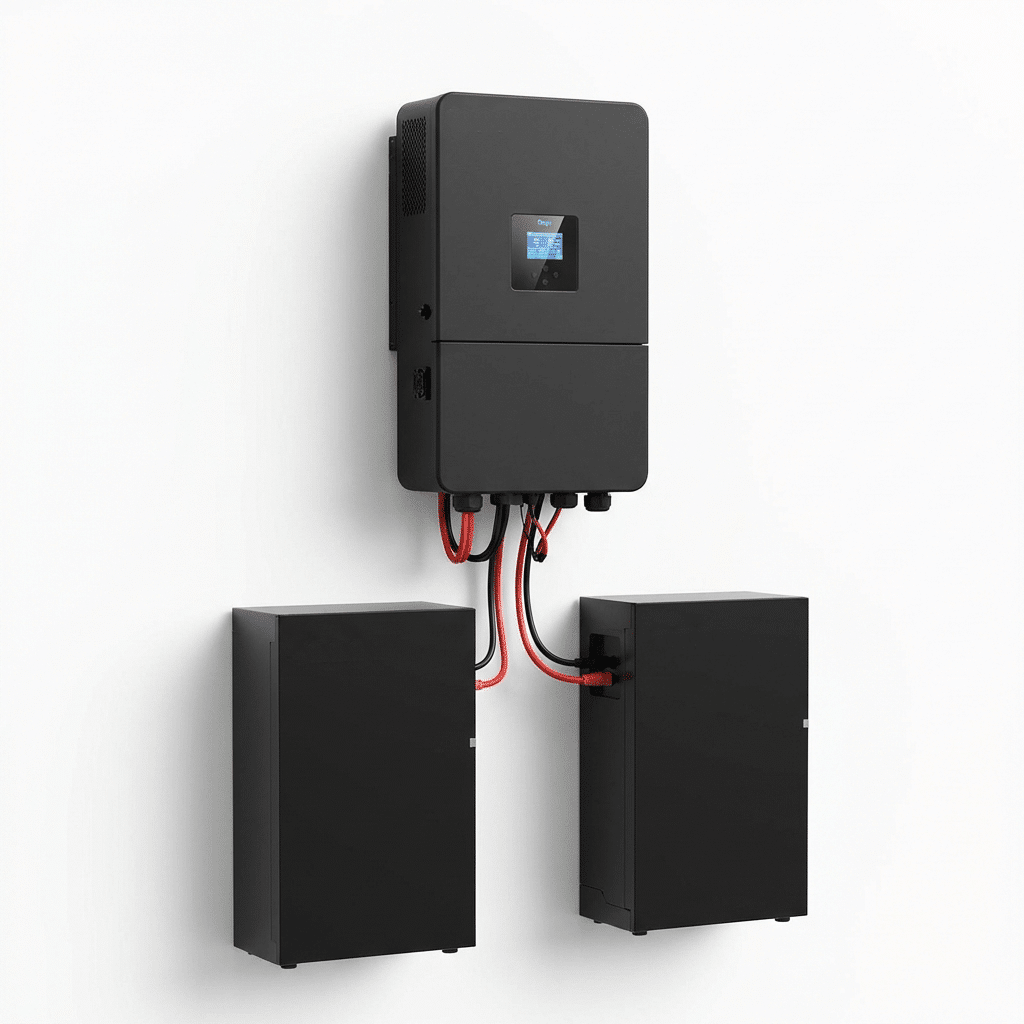 Deye Hybridwechselrichter Black Edition mit Batteriespeichern