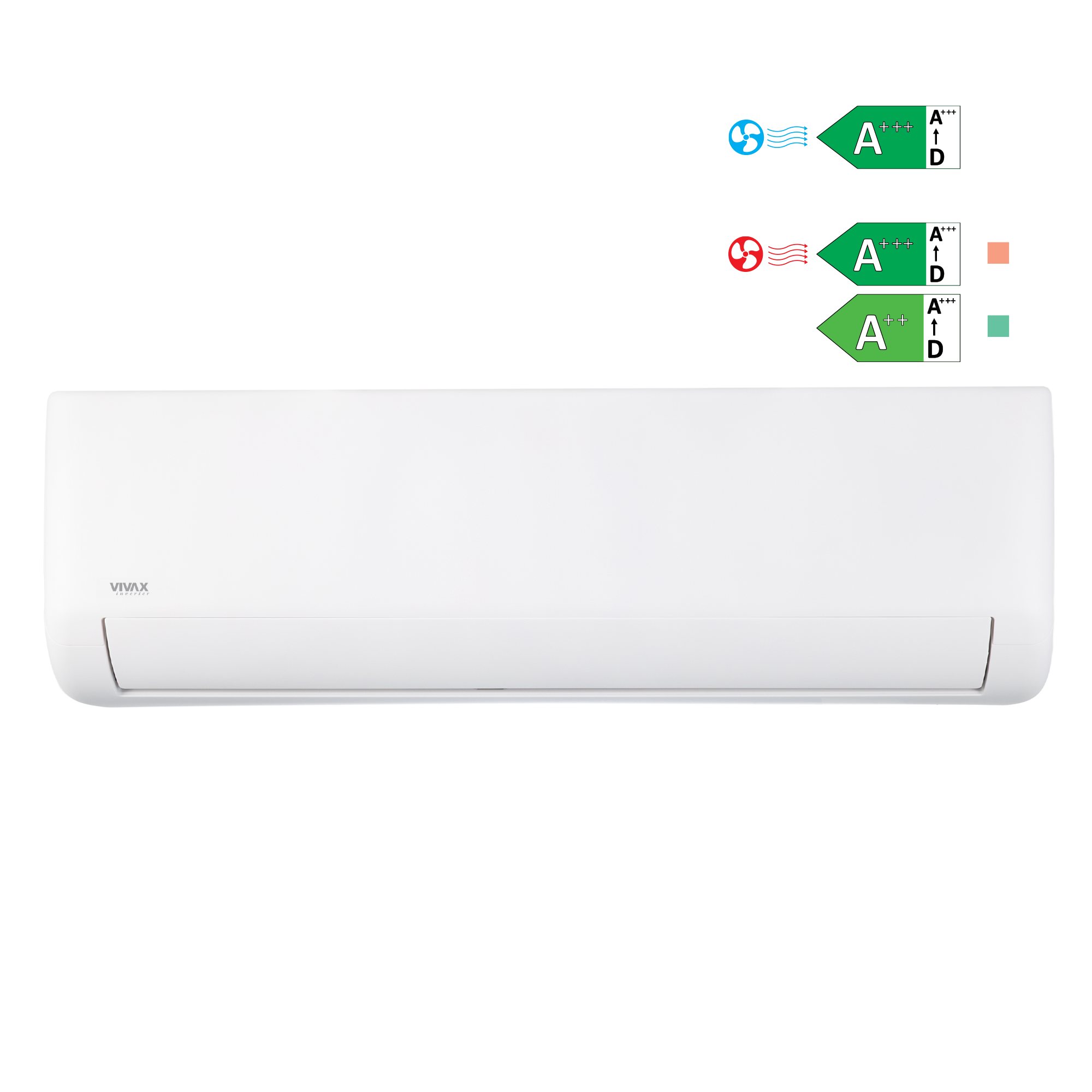 Set - VIVAX R PRO Design Klimaanlage ACP-09CH25AERI PRO – 2,6 kW Wand-Split R32 – Bild 2